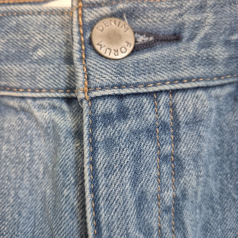 Denim Forum Aritzia The 90's Millie Loose Hi-Rise Cargo Jean Size 25 - Picture 11 of 13